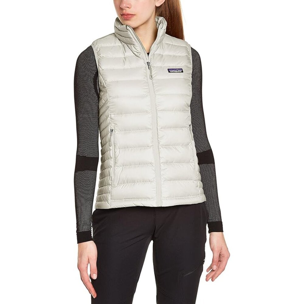 Patagonia Women's Down Sweater Vest in Off-White - Size S